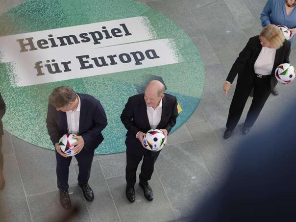 Scholz započeo stodnevno odbrojavanje do otvaranja Eura 2024