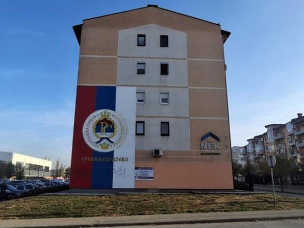 SDA pita Tužilaštvo: Zašto "Srpsko Sarajevo" nije sporno na muralu?
