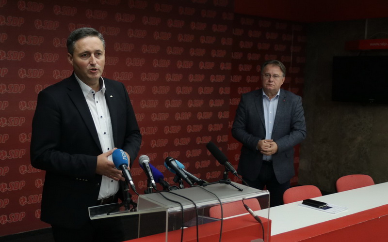 SDP: Dodik neće biti zaustavljen bez sankcija i krivičnog gonjenja