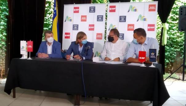 SDP, NiP, Naša stranka i NBL potpisali “Sarajevski dogovor”