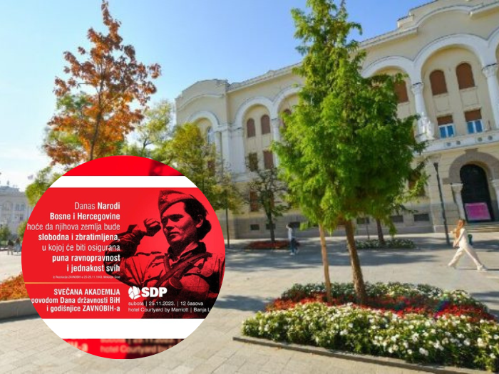 SDP se oglasio o zabranama skupova na Dan državnosti BiH