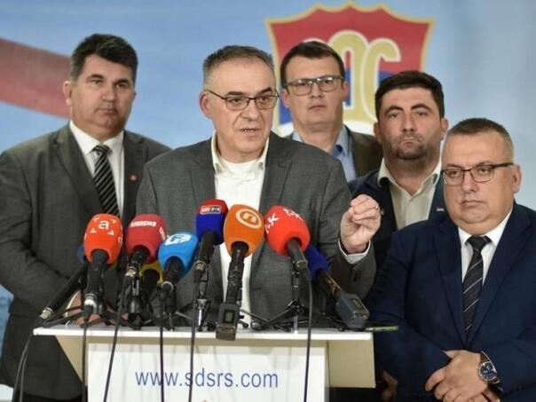 SDS odbio poziv i poručio Dodiku: Podnesi ostavku!