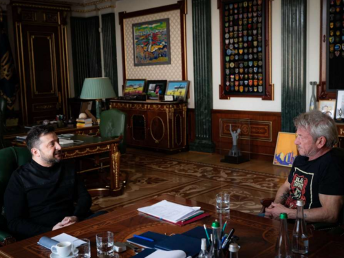 Sean Penn dobio Oscara napravljenog od oštećenog vagona iz Ukrajine