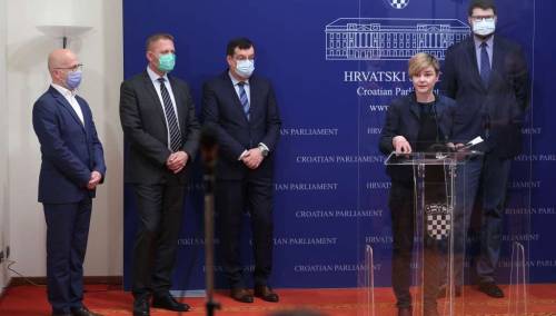 Sedam klubova lijevo-liberalne oporbe uputilo zahtjev za raspuštanje Sabora RH