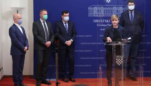 Sedam klubova lijevo-liberalne oporbe uputilo zahtjev za raspuštanje Sabora RH
