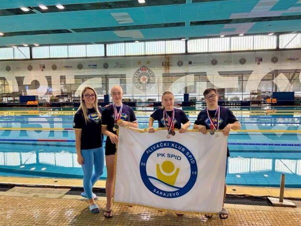 Sedam medalja plivačima SPID-a na Trofeju Beograda