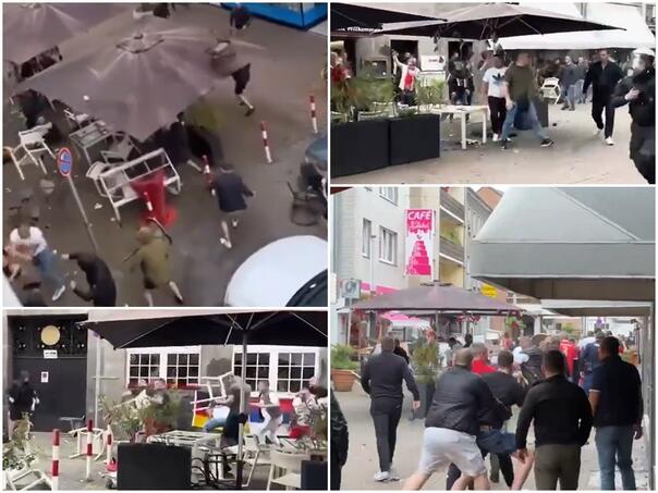 Sedam navijača Srbije suočeno sa krivičnim prijavama nakon tučnjave