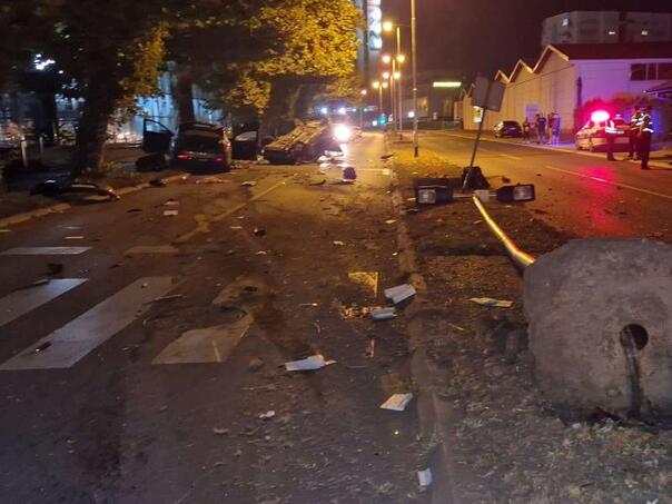 Sedam osoba povrijeđeno u teškoj nesreći u Tuzli