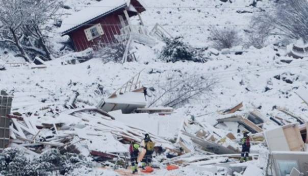 Sedam tijela pronađeno na klizištu u Norveškoj