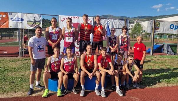Sedam titula prvaka BiH za atletičare Slobode na prvenstvu BiH za mlađe juniore