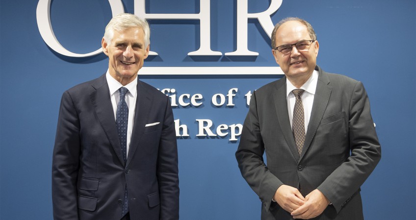 Šef austrijske diplomatije stigao u BiH, dao podršku Schmidtu