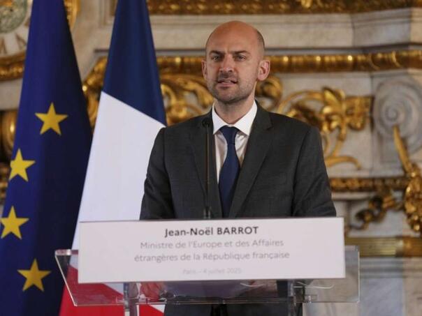 Šef francuske diplomatije Barrot doputovao u dvodnevnu posjetu Ukrajini