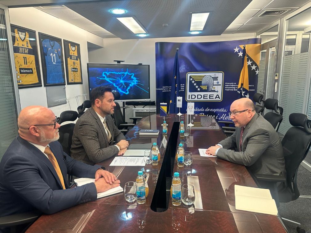 Šef Kancelarije OHR-a u Banjoj Luci, posjetio IDDEEA-u