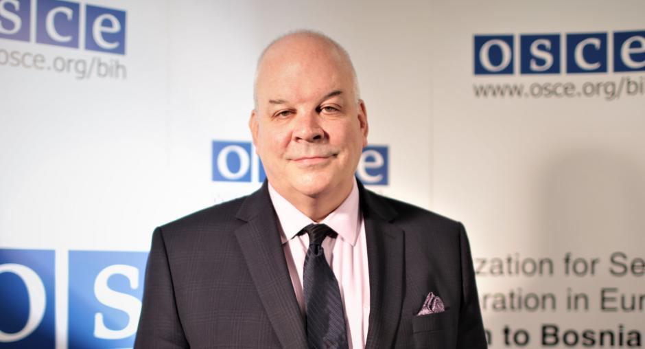 Šef Misije OSCE-a u BiH Brian Aggeler pozdravlja kandidatski status BiH