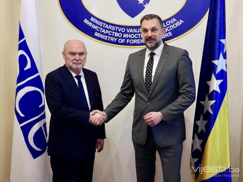 Šef OSCE-a stigao u BiH, očekuje se njegovo obraćanje