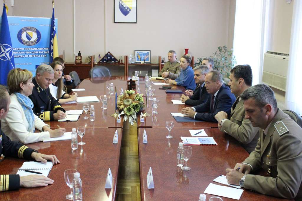 Šef Vojnog komiteta NATO-a posjetio Ministarstvo odbrane BiH