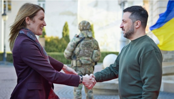 Šefica EU parlamenta poziva da ove godine počnu pregovori o ulasku Ukrajine u EU