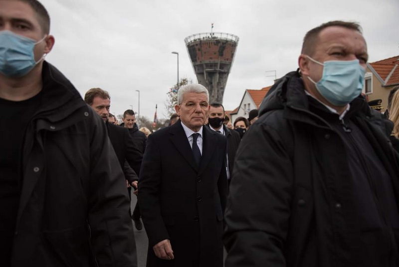 Šefik Džaferović - Važna poruka u Vukovaru