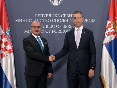Šefovi diplomatija Srbije i Hrvatske