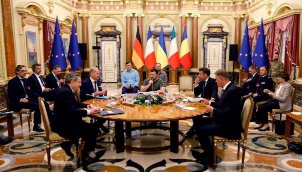 Šefovi evropskih država: Ukrajina pripada Evropi