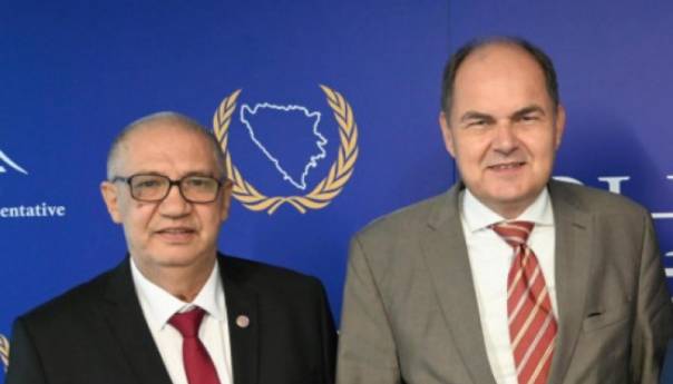 Sejdić zatražio od Schmidta da organizuje javnu tribinu o izmjenama Ustava i Izbornog zakona