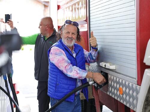 Sejo Brajlović otvorio benzinsku pumpu u Ustikolini