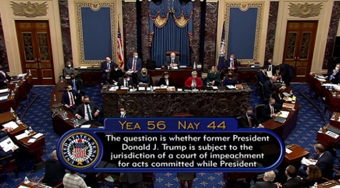 Senat izglasao da je suđenje za opoziv Trumpa u skladu sa ustavom