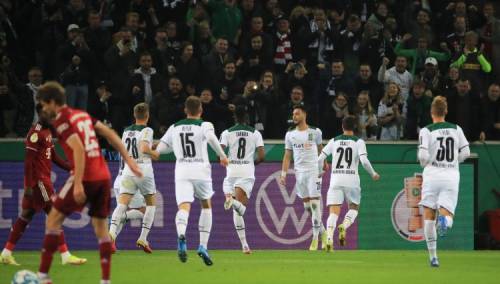 Senzacija: Moenchengladbach deklasirao Bayern Munchen