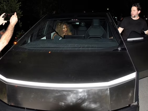 Serena Williams i Alexis Ohanian u futurističkom Cybertrucku