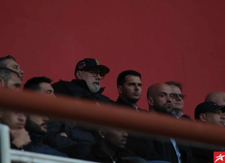 Sergej Barbarez i Emir Spahić na utakmici Veleža