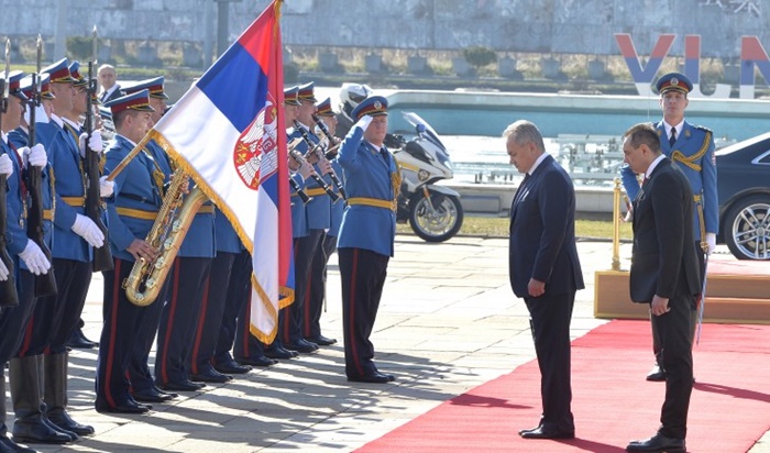 Sergej Šojgu stigao u Beograd