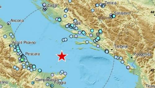 Serija zemljotresa kod Splita
