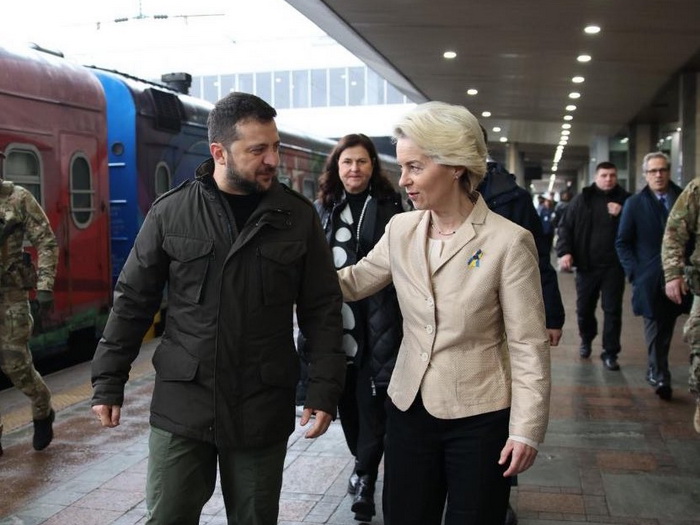 Šesta ratna posjeta: Von der Leyen u Kijevu