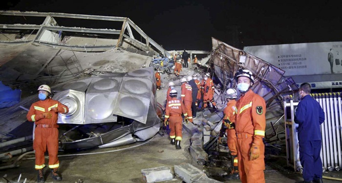 Šestero mrtvih u rušenju kineskog hotela-karantene