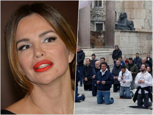 Severina kritikovala molitvu muškaraca u Splitu: Ovo više nije ni zafrkancija