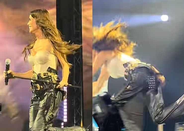 Severina pala usred koncerta u Zagrebu: "Au, ovo je boljelo"