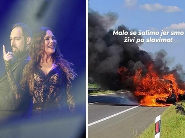 Severininom gitaristi se automobil zapalio u vožnji, potpuno izgorio
