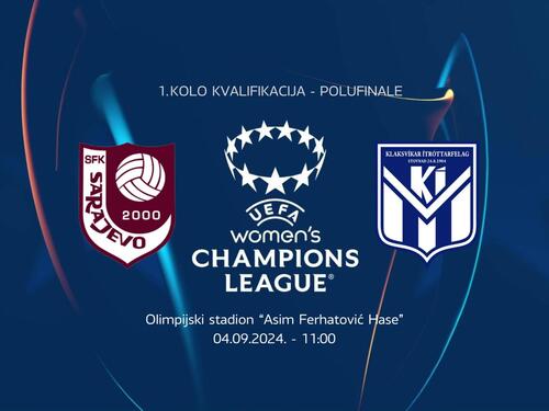 SFK 2000 Sarajevo protiv Klaksvikara danas na Koševu