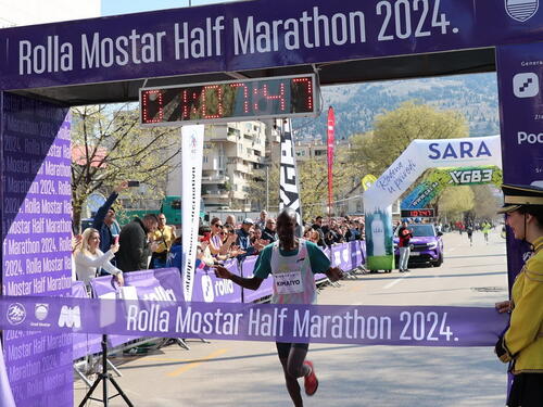 Shadrack Kimaiyo pobjednik Mostarskog polumaratona