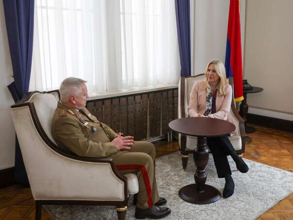 Sigurnosne prijetnje i dizanje tenzija Cvijanović ponovo vidi kao 'politička neslaganja'