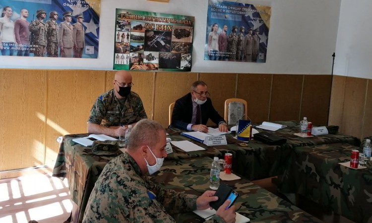 Šiljegović posjetio Glavnu logističku bazu Komande logistike OSBiH