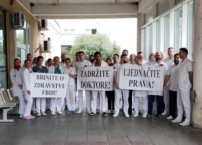 Sindikat doktora Federacije najavio štrajk ukoliko se ne riješe problemi u zdravstvu