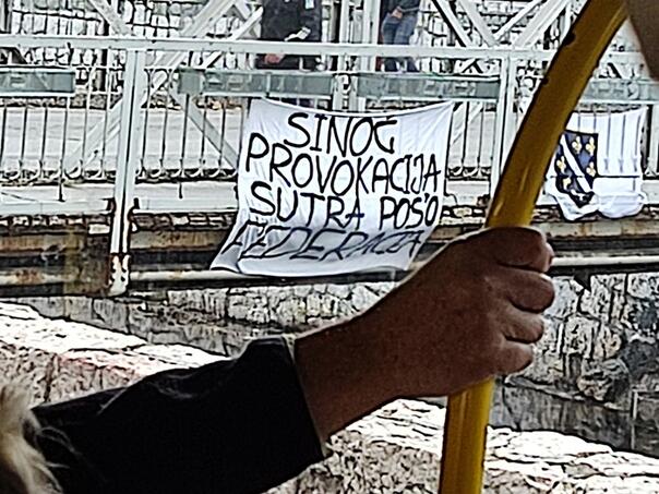 'Sinoć provokacija, sutra pos'o Federacija'