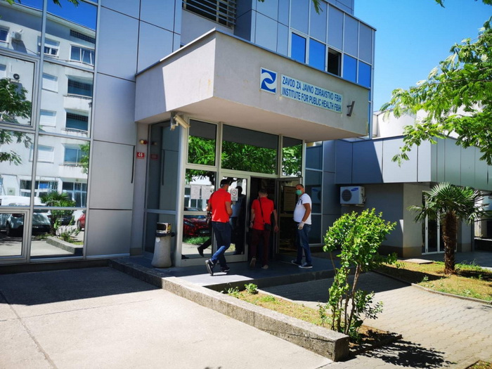 SIPA pretresa Zavod za javno zdravstvo u Mostaru
