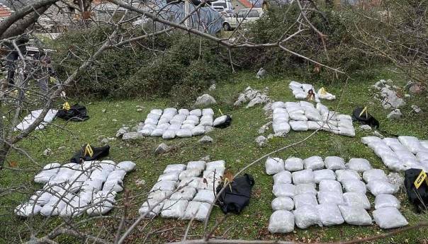 SIPA u Trebinju oduzela 200 kilograma marihuane i uhapsila tri osobe