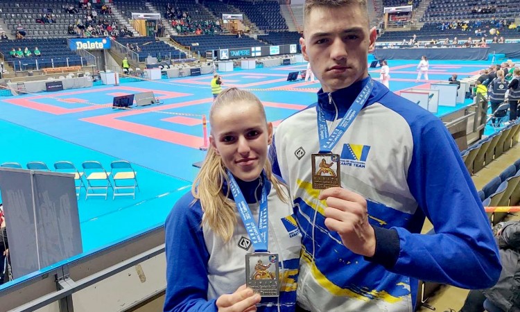 Sipović osvojila srebro, a Bostandžić bronzu na Evropskom prvenstvu za mlade