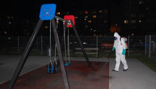Sistemska dezinfekcija javnih površina na području općine Novo Sarajevo