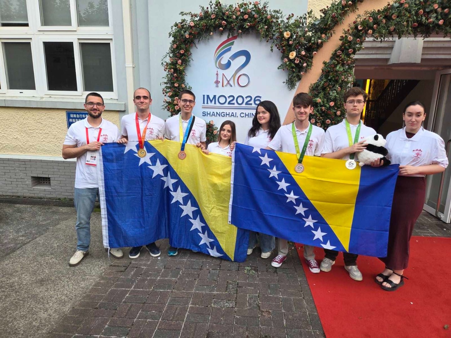 Sjajan uspjeh bh. matematičara na Olimpijadi u Šangaju: Osvojene četiri medalje