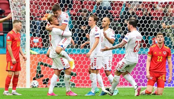 Sjajna Danska deklasirala Vels za četvrtfinale Eura