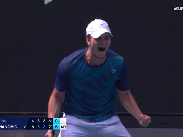 Sjajni Kecmanović u osmini finala Australian opena, čeka ga Alcaraz